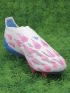 adidas Predator Elite Laceless FG Reemergence - White/Solar Blue/Solar Pink