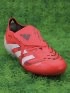 adidas Predator Elite Tongue FG 2025 Pure Victory - Lucid Red/White/Black