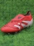adidas Predator Elite Tongue FG 2025 Pure Victory - Lucid Red/White/Black