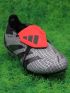adidas Predator Elite Tongue FG Gray Black Red