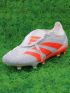 adidas Predator Elite Tongue FG Gray Crimson White