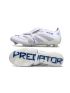 adidas Predator Elite Tongue FG White Silver Metallic Bright Royal