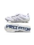 adidas Predator Elite Tongue FG White Silver Metallic Bright Royal