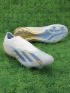 adidas X Crazyfast Messi Elite Laceless FG Las Estrellas - Footwear White/Pulse Blue/Gold Metallic