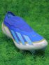 adidas X Crazyfast Messi Elite Laceless FG Spark Gen10s - Lucid Blue/Blue Burst/Footwear White