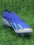 adidas X Crazyfast Messi Elite Laceless FG Spark Gen10s - Lucid Blue/Blue Burst/Footwear White