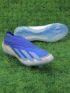 adidas X Crazyfast Messi Elite Laceless FG Spark Gen10s - Lucid Blue/Blue Burst/Footwear White