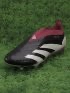 adidas Predator Elite Laceless FG 30th Anniversary - Core Black/Off White/Legacy Burgundy