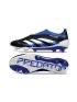 adidas Predator Elite Laceless FG Black Blue White
