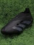 adidas Predator Elite Laceless FG Nightstrike - Black/Iron Metallic