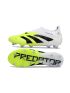 adidas Predator Elite Laceless FG White Black Volt