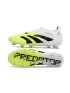adidas Predator Elite Laceless FG White Black Volt