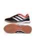 adidas Predator Precision IN Core Black Silver Metallic Vivid Red