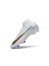 Nike Air Zoom Mercurial Superfly 10 Elite FG White Blue Gold