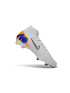 Nike Air Zoom Mercurial Superfly 10 Elite FG White Blue Gold