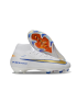 Nike Air Zoom Mercurial Superfly 10 Elite FG White Blue Gold