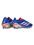 adidas Predator Elite FG Blue Metallic Silver Lucid Red