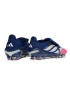 adidas Predator Elite Fold-over Tongue FG Night Indigo Lucid Pink Silver Metallic