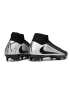 Nike Air Zoom Mercurial Superfly 10 Elite FG Black Silver