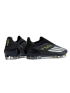 adidas F50 Elite Laceless FG Core Black Iron Metallic Solar Green