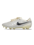Nike Tiempo 10 Elite 25-26 'Luxe' Pack FG Clean Off-White Metallic Silver