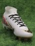 Nike Air Zoom Mercurial Superfly 9 Elite FG x Marcus Rashford - White/Gold/Black/Red