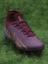 Nike Air Zoom Mercurial Superfly 9 Elite KM AG-Pro - Dark Beetroot/Mtlc Vivid Gold