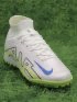 Nike Air Zoom Mercurial Superfly 9 Elite TF - White/Blue/Green