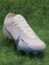 Nike Air Zoom Mercurial Vapor 15 Elite FG - Blast Pack - White/Baltic Blue