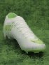 Nike Air Zoom Mercurial Vapor 15 Elite FG XXV - White/Black/Green