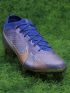 Nike Air Zoom Mercurial Vapor 15 Elite FG - Blue/Metallic Gold