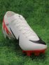 Nike Air Zoom Mercurial Vapor 15 Elite FG - Ready Pack - White/Bright Crimson/Black