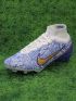 Nike Air Zoom Mercurial Superfly 9 Elite CR7 FG - White/Metallic Copper/Concord