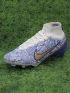 Nike Air Zoom Mercurial Superfly 9 Elite CR7 FG - White/Metallic Copper/Concord