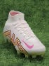 Nike Air Zoom Mercurial Superfly 9 Elite FG - White/Yellow/Pink