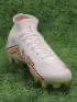 Nike Air Zoom Mercurial Superfly 9 Elite FG - White/Yellow/Pink