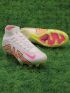 Nike Air Zoom Mercurial Superfly 9 Elite FG - White/Yellow/Pink