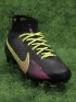 Nike Air Zoom Mercurial Superfly 9 Elite FG Black Yellow