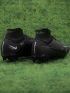 Nike Air Zoom Mercurial Superfly 9 Elite FG - Black/Black Noir/White