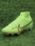 Nike Air Zoom Mercurial Superfly 9 Elite FG - Grass Green/Rouge Peche/Black