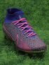 Nike Air Zoom Mercurial Superfly 9 Elite FG - Blue/Metallic Gold