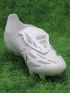 adidas Predator Elite Fold-over Tongue FG Pearlized - White/Silver Metallic