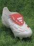 adidas Predator Elite Fold-over Tongue FG PureStrike SE - White/Bright Red