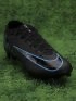 Nike Air Zoom Mercurial Vapor 15 Elite FG - Black/Black/Blue
