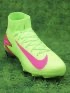 Nike Air Zoom Mercurial Superfly 10 Elite FG Green Pink
