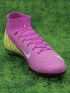 Nike Air Zoom Mercurial Superfly 10 Elite FG Purple White Yellow