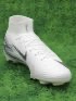Nike Air Zoom Mercurial Superfly 10 Elite FG White Black