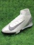 Nike Air Zoom Mercurial Superfly 10 Elite TF White Black