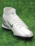 Nike Air Zoom Mercurial Superfly 10 Elite TF White Black