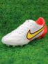 Nike Tiempo Legend 9 Elite FG Motivation - White/Volt/Bright Crimson